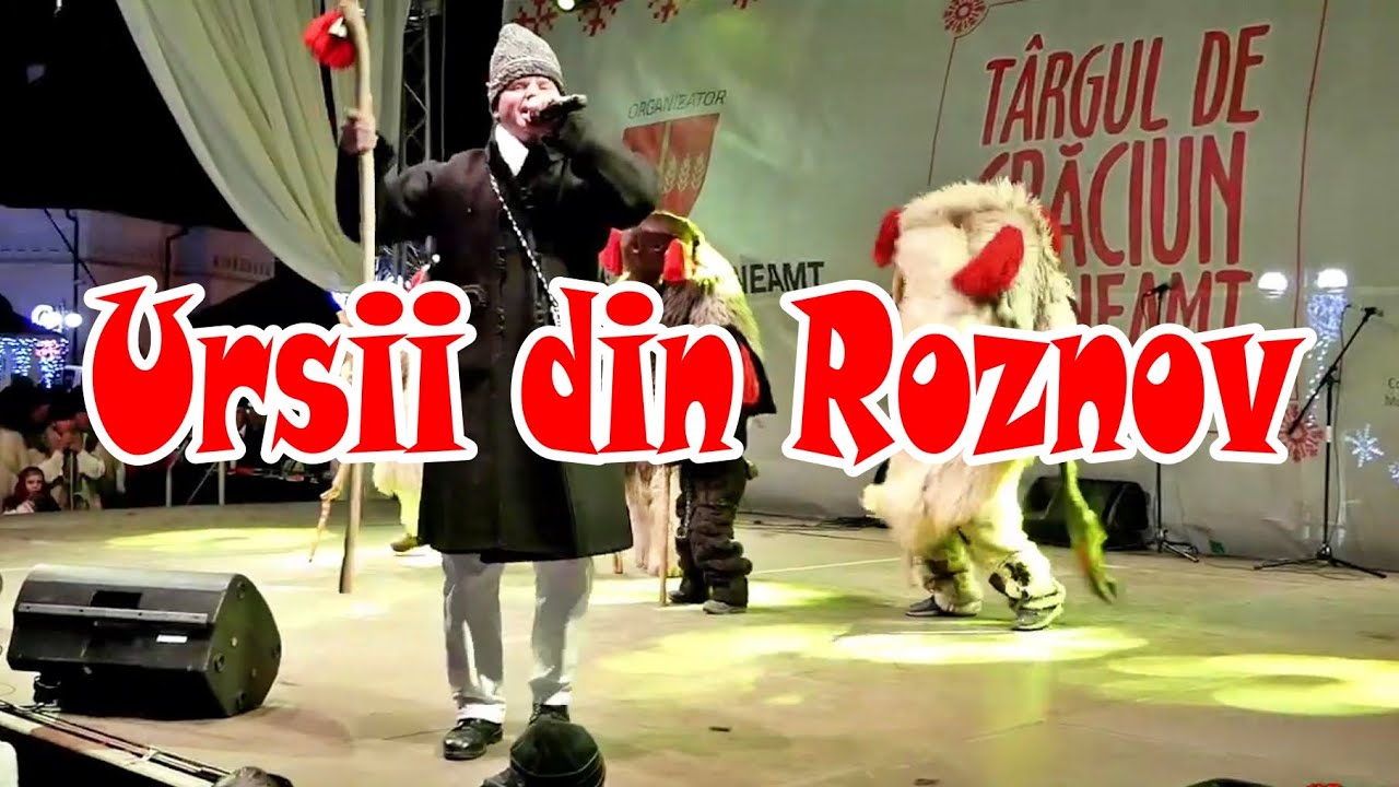 Ursii (the Bears) din Roznov - Datini şi Obiceiuri, Customs and Traditions, Romania - travel vlog