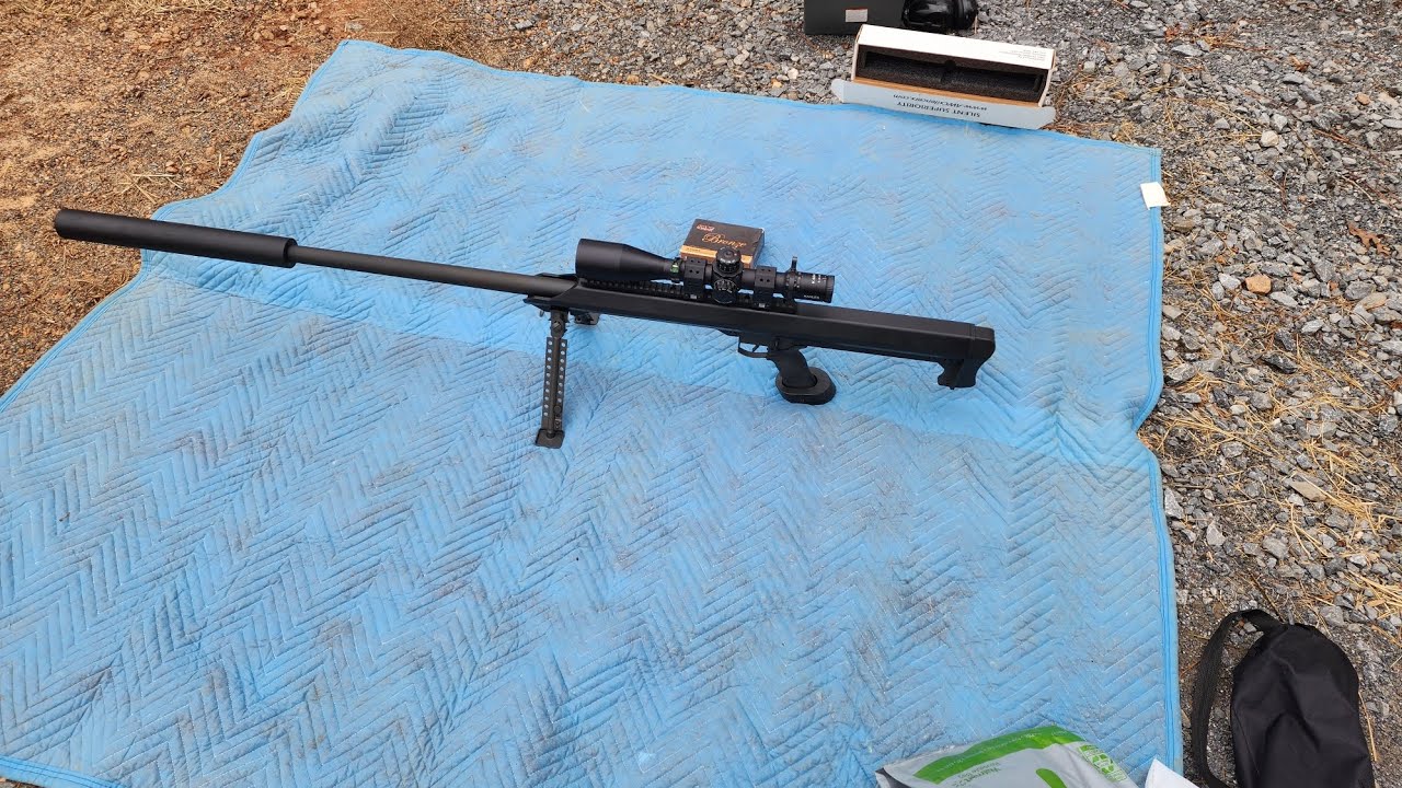 Suppressed Barrett M99 With AWC Turbodyne!!!