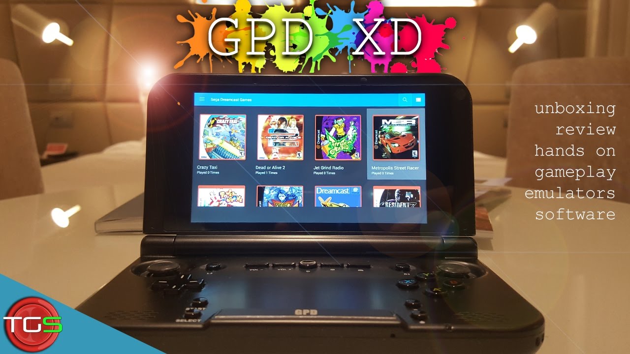 GPD XD (32gb) Unboxing and Gameplay | Thousands of games in one place!