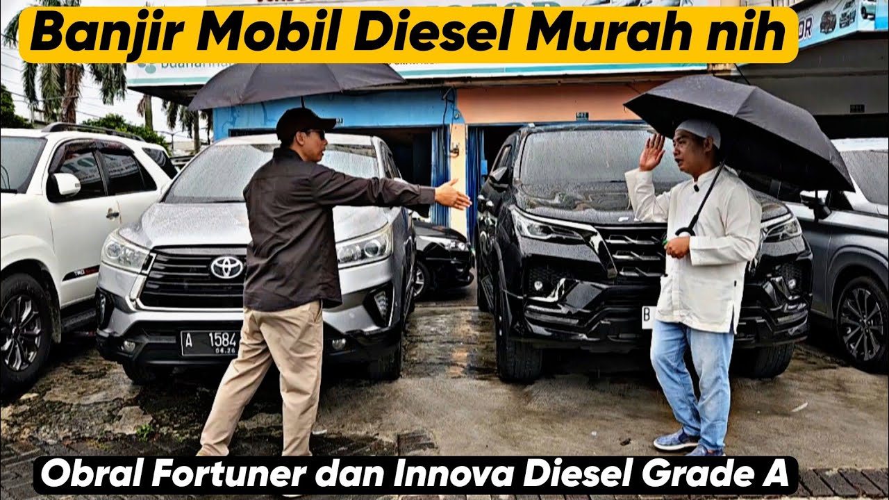 Obral aja Nih Mobil Fortuner dan Innova Diesel Grade A di BD CAHAYA MOTOR Kita Nego Habis-habisan
