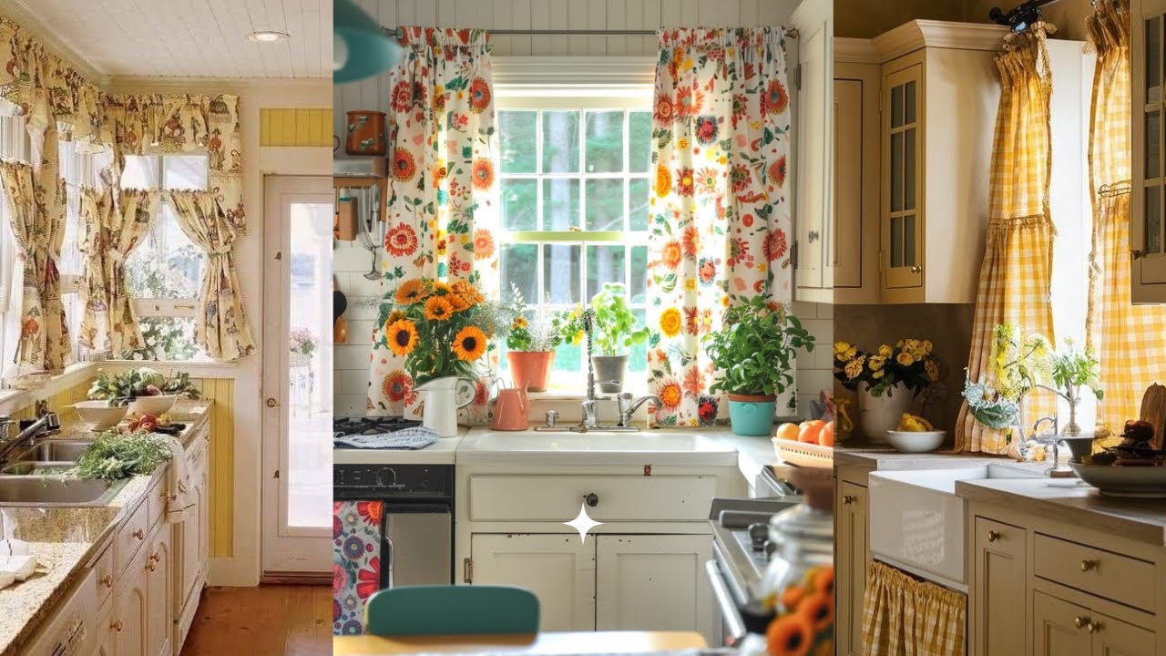 🌸✨ Curtains That Wow! Choosing the Perfect Kitchen Curtains| Cottagecore | Shabby Chic
