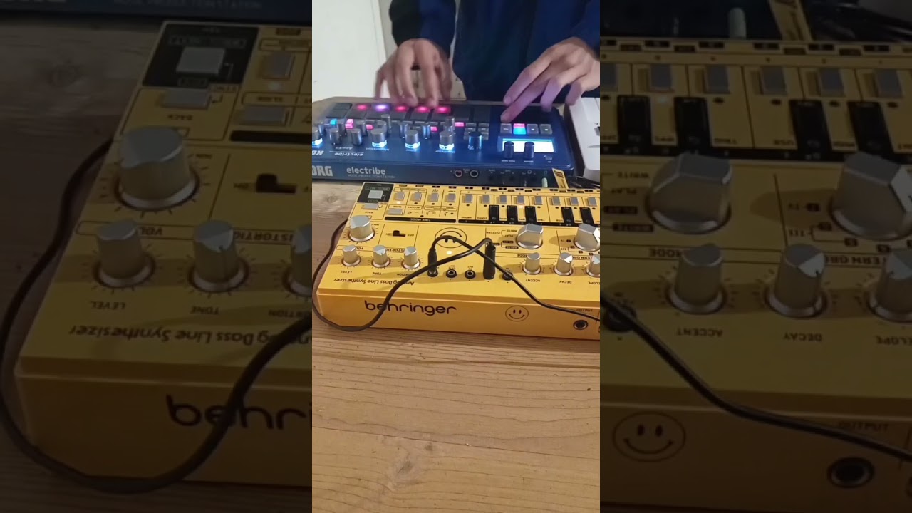 Korg electribe 2 & Behringer td -3  in a combination | Acid Love