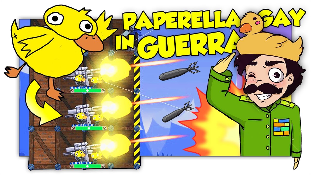 LA FORTEZZA ATOMICA VOLANTE DELLA PAPERELLA GAY! - Forts ITA