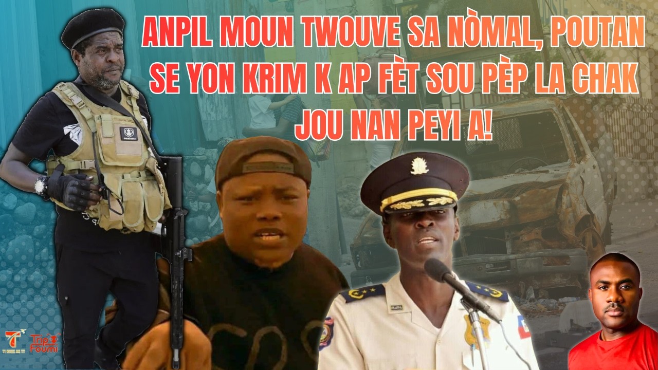 Operasyon bra kwaze pandan krim yo miltipliye, sa vin depase grav poutan nou wè li nòmal. Tande sa!