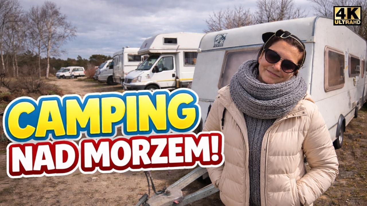 Pierwsza noc i walka o miejsce KIERUNEK BAŁTYK 😅 Camping Alexa Władysławowo