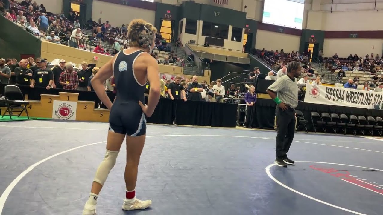 Bennett Final Match of High School Career - States vs Century 120 lbs. 3/6/2026
