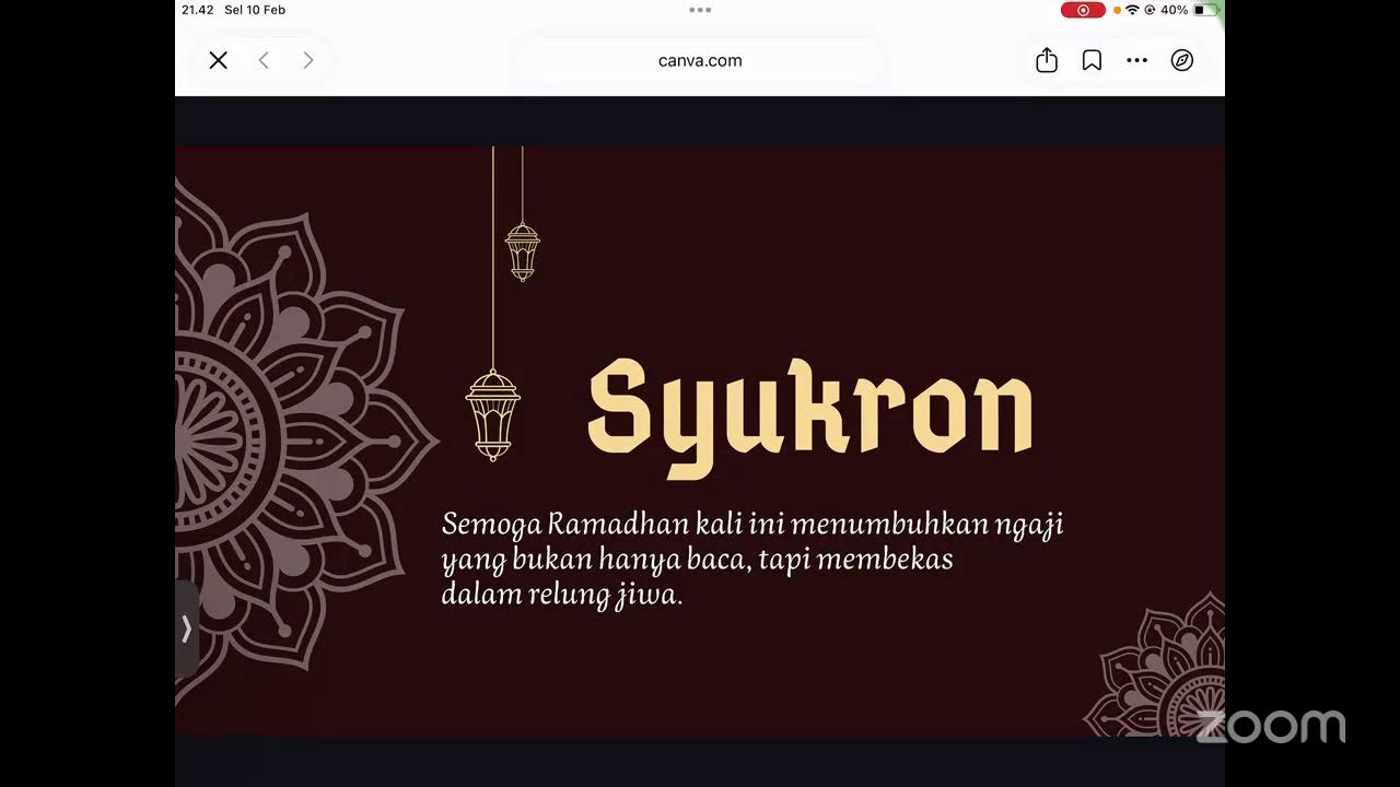 TARHIB ROMADHON TAHUN 1447 H