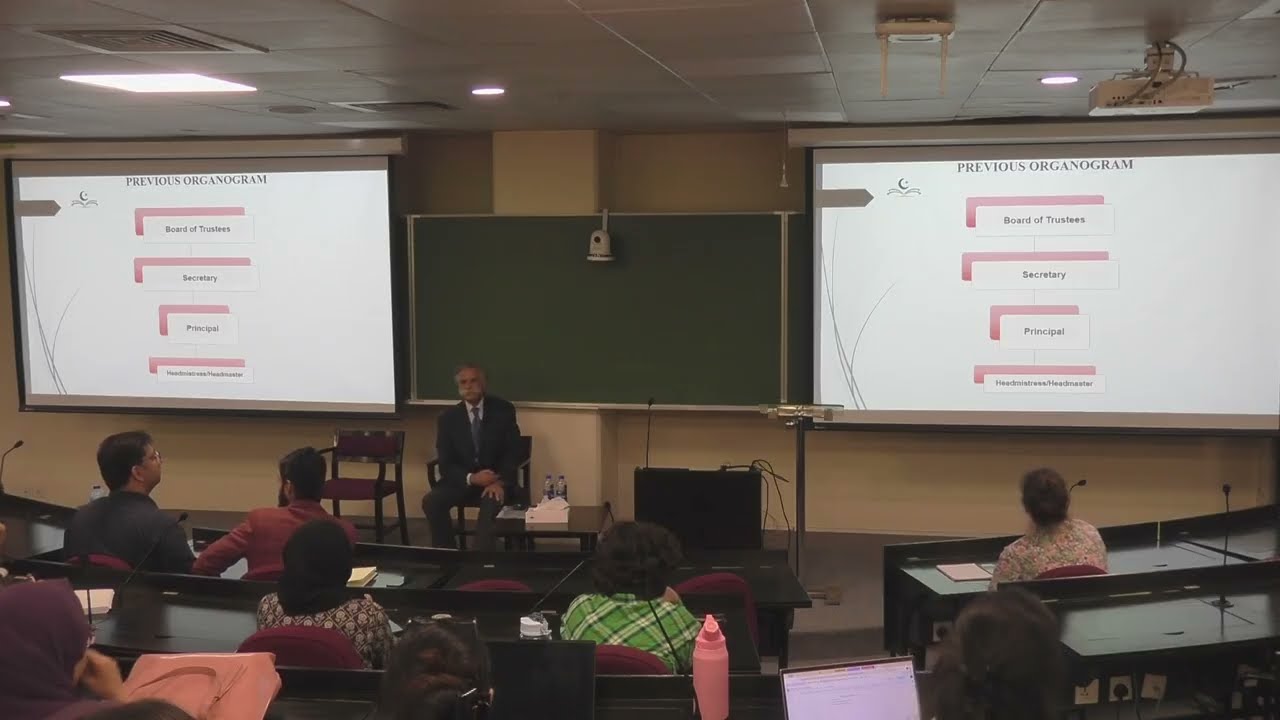 SOE EduTalk: Learning to Fix a Broken System, Insights from the Crescent School Experience