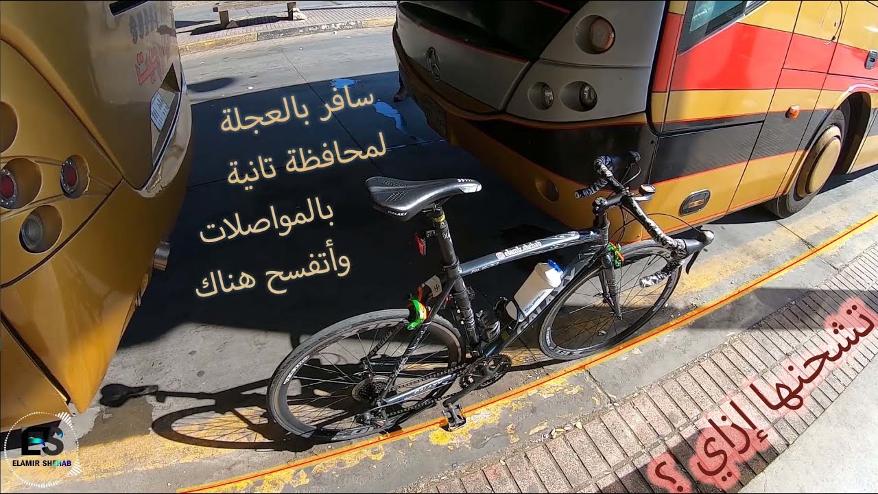 فيديو مش مهم │إزاي تسافر بالعجلة (مواصلات) ؟