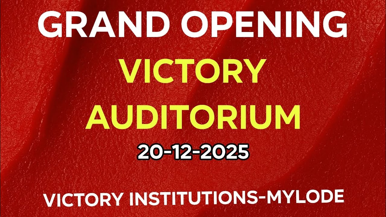 Grand opening of Victory Auditorium | Christmas Celebration | VMHSS-MYLODE