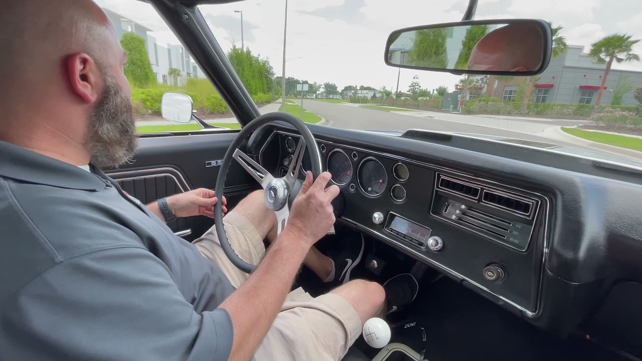 ROAD TEST - 1970 CHEVELLE SS TRIPLE BLACK