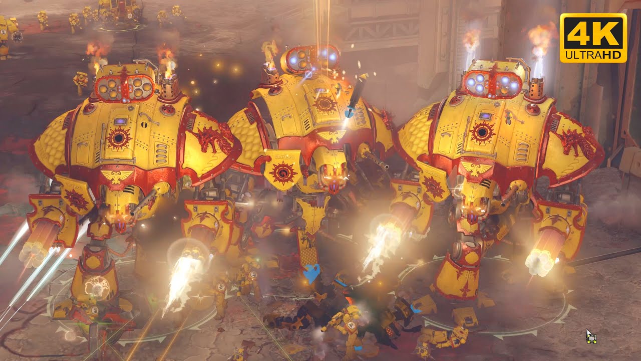 55 minutes of MASSIVE BATTLES! Space Marines vs Orks - Direct Strike Mod - Cinematic Video - DoW 3