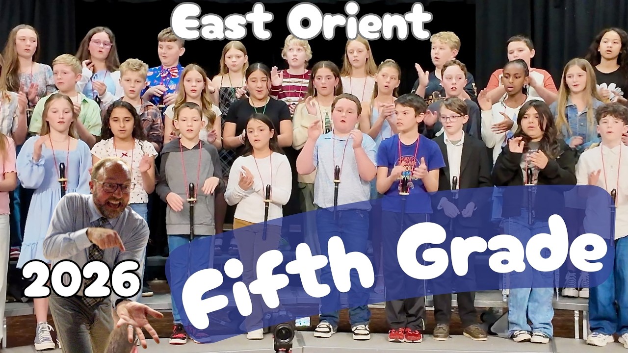 Fifth Grade Concert 2026 East Orient EOES