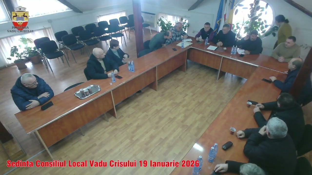 Sedinta Consilu Local 19 Ianuarie 2026 vers 2