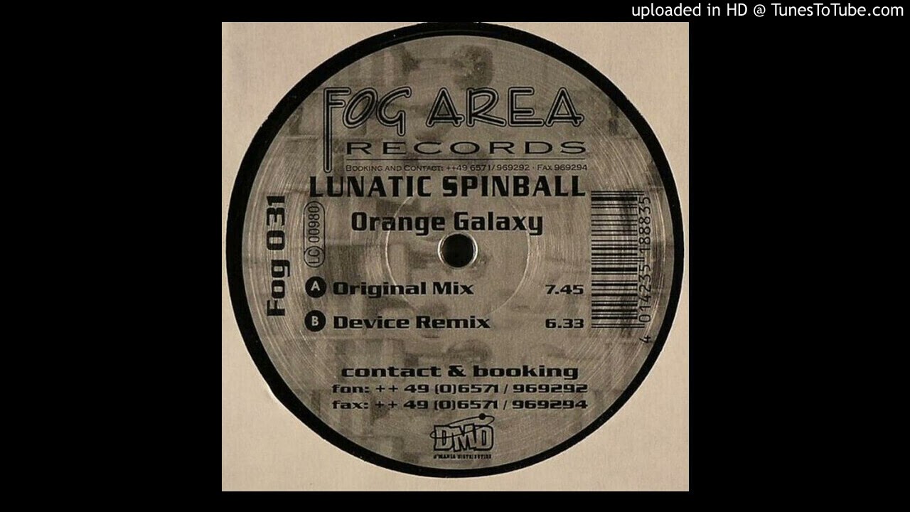 Lunatic Spinball &ndash; Orange Galaxy (Device Remix)-2000