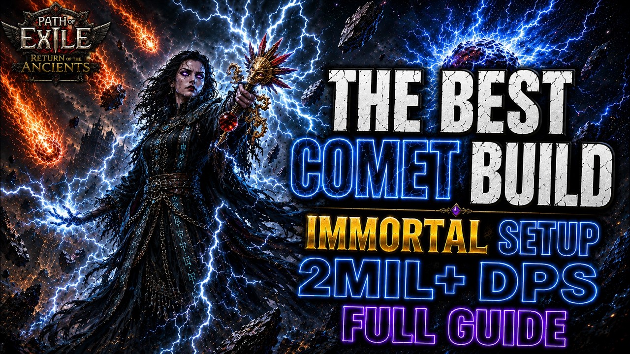 PoE 0.5 Stormweaver Spark COC Comet - Arc FULL SCREEN Clear 2MIL DPS Spark Rathpith - GODLY SETUP