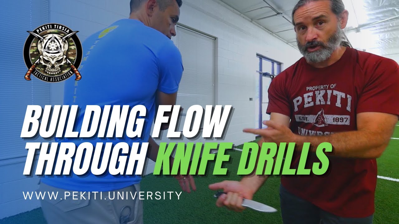 Building FLOW through Knife Drills | Pekiti Tirsia Tactical Association