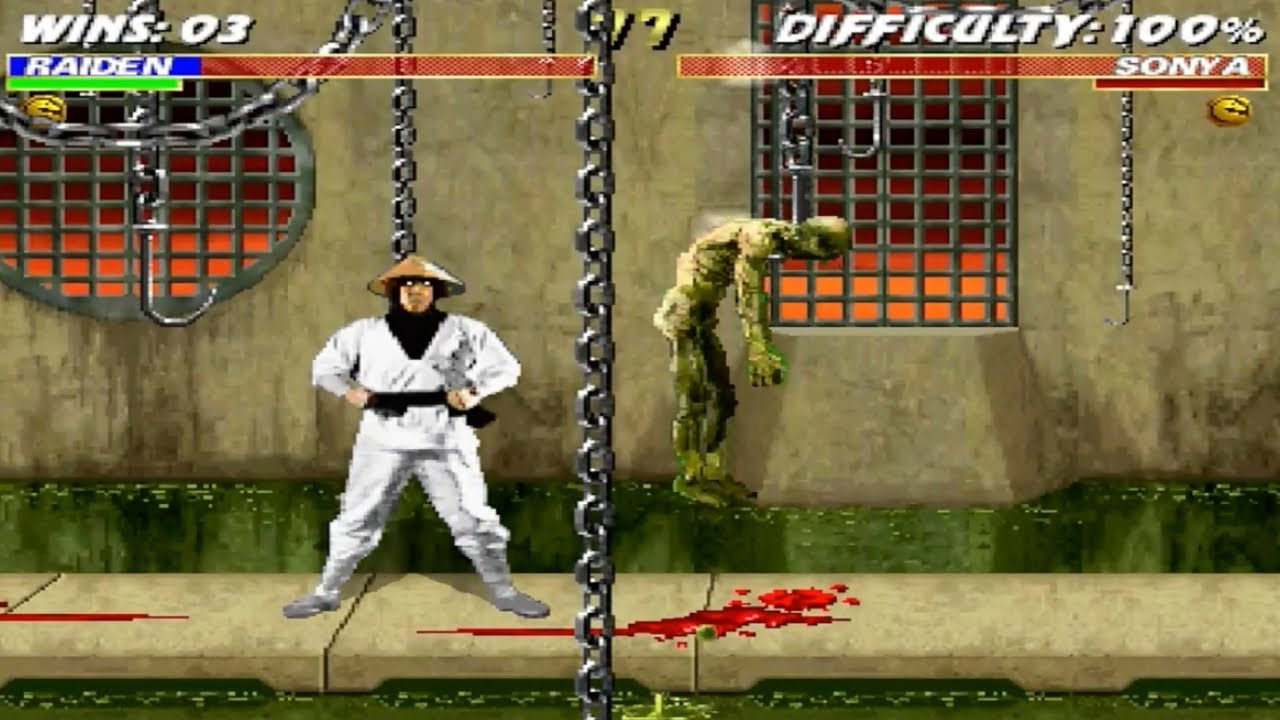 Ultimate Mortal Kombat Trilogy - RAIDEN Полный проход 2023 !!!