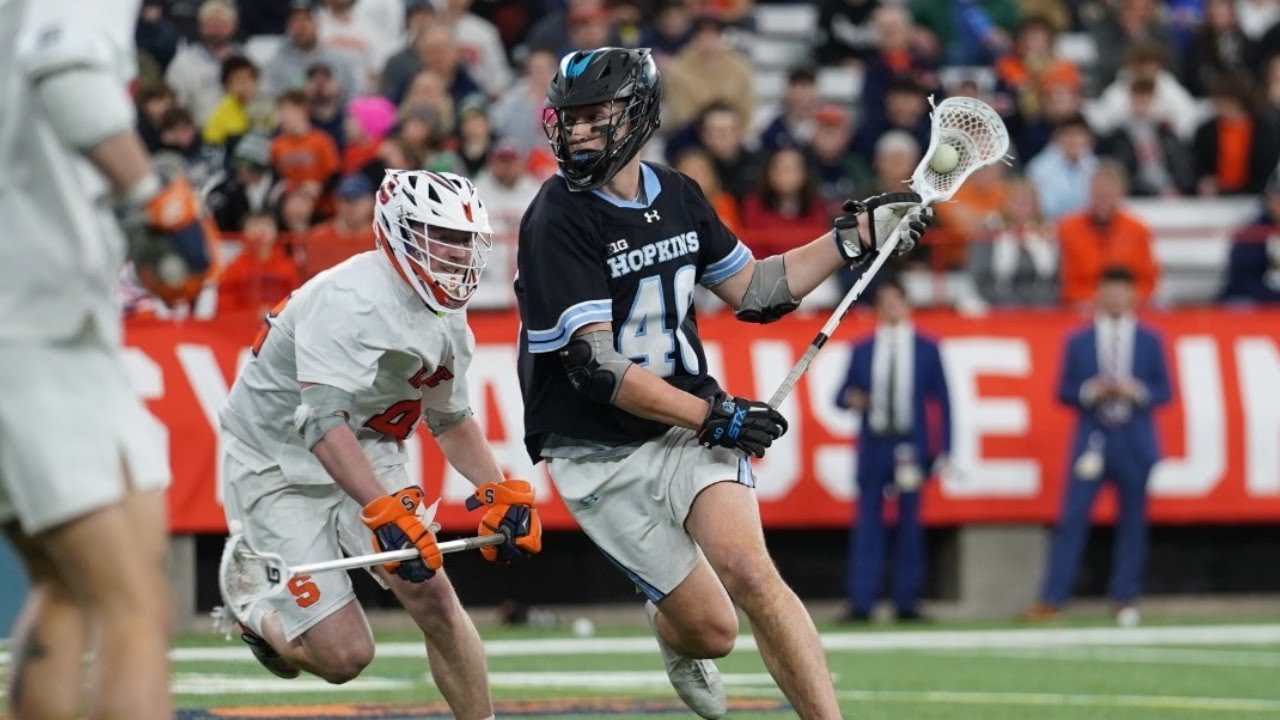 Syracuse vs Hopkins Lacrosse Highlights | 2023 College Lacrosse