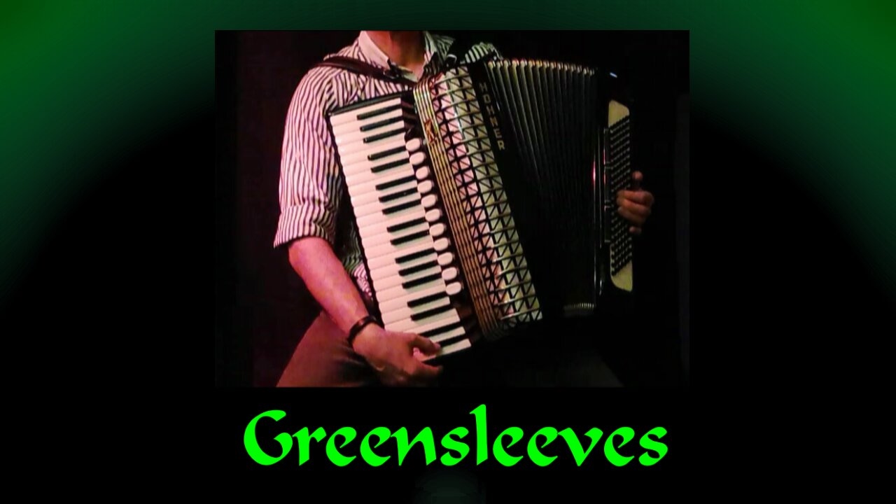Greensleeves - accordion