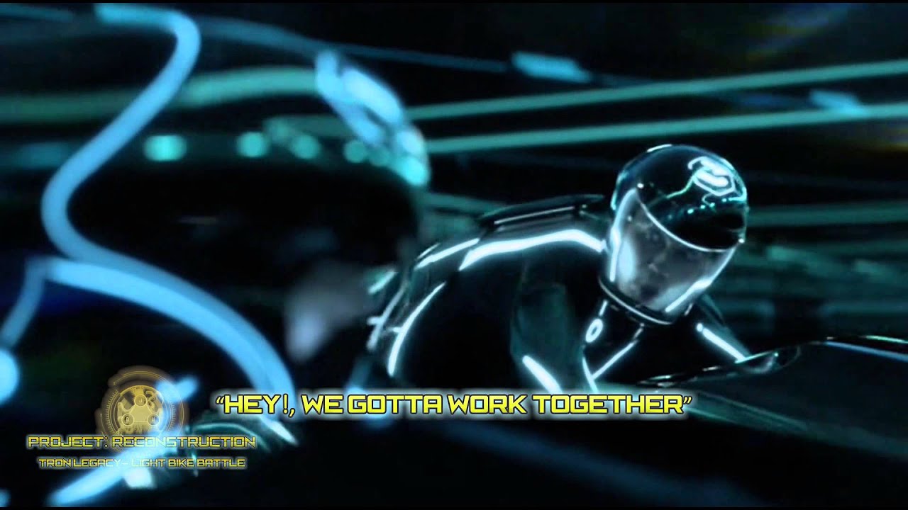 Tron Legacy (2010)-Light Bike Battle Reconstruction (Sound Design Edit)