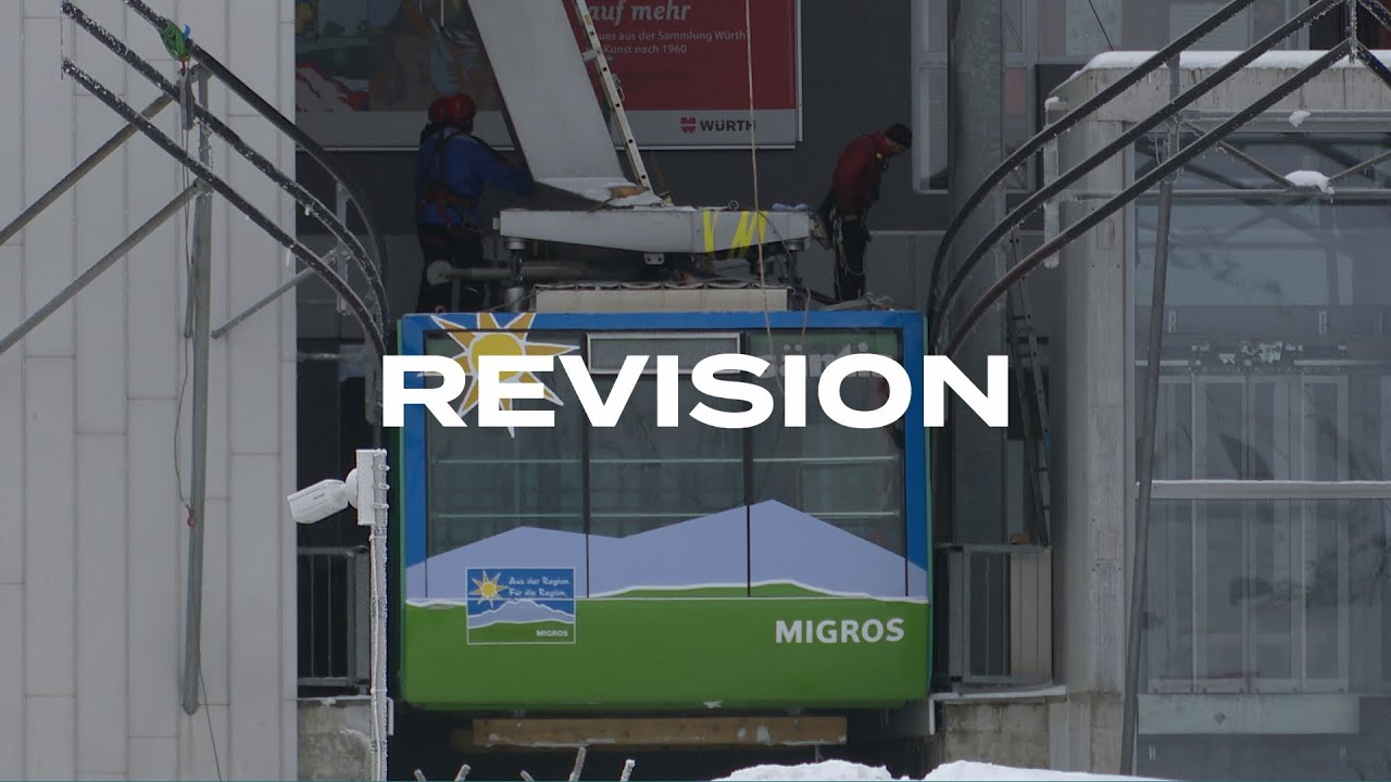 Revision Säntis Schwebebahn