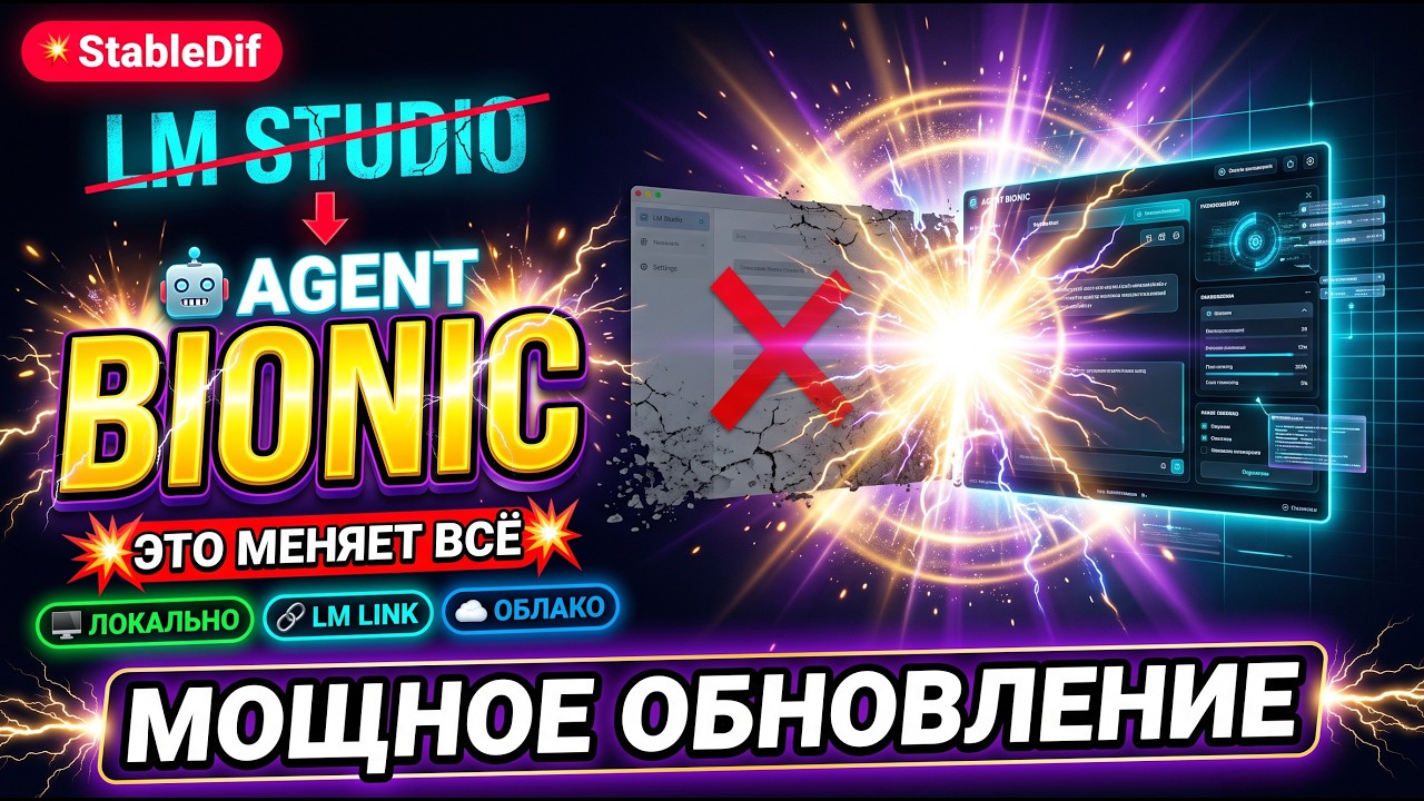 Локальный Agent Bionic от LM-Studio. LLM с руками
