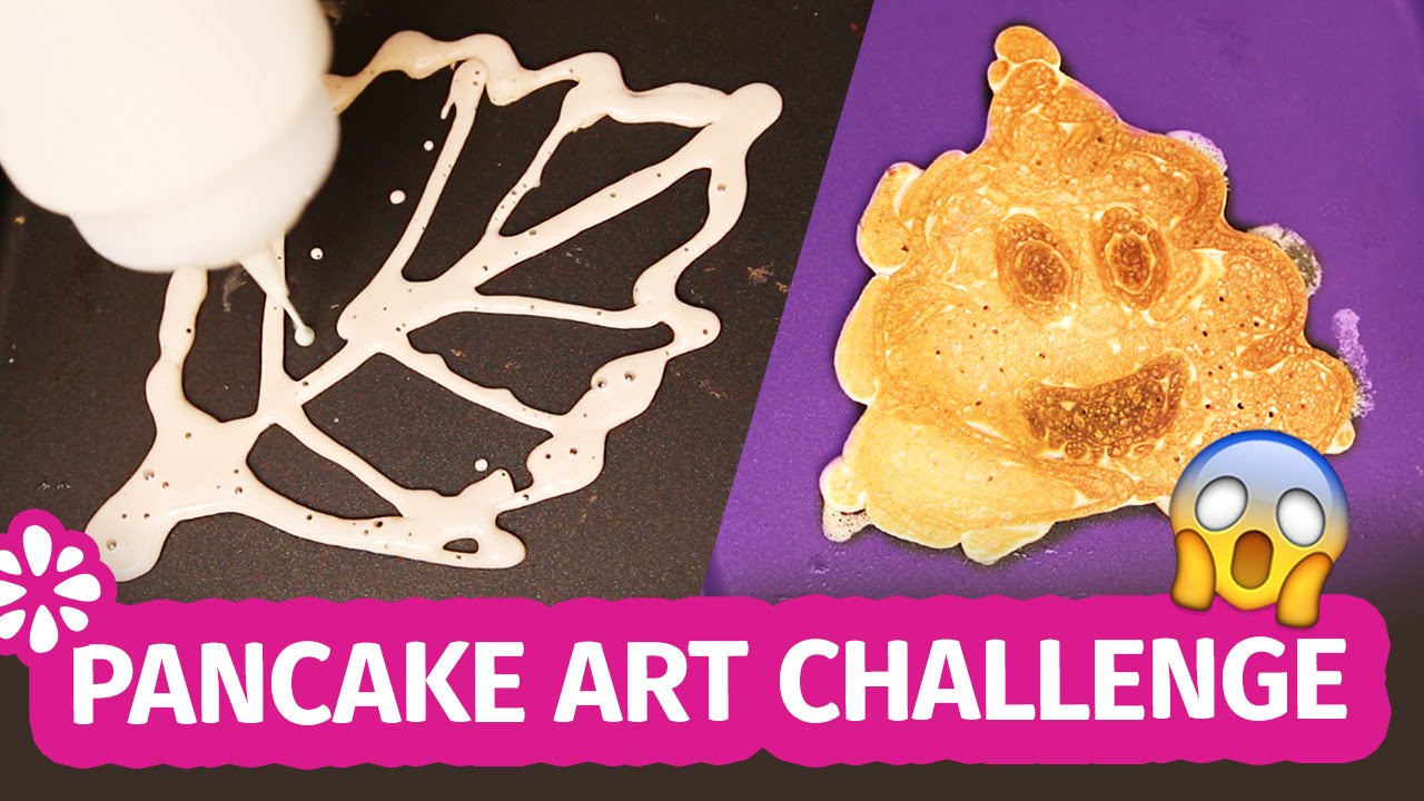 Pancake Art Challenge! | Sea Lemon