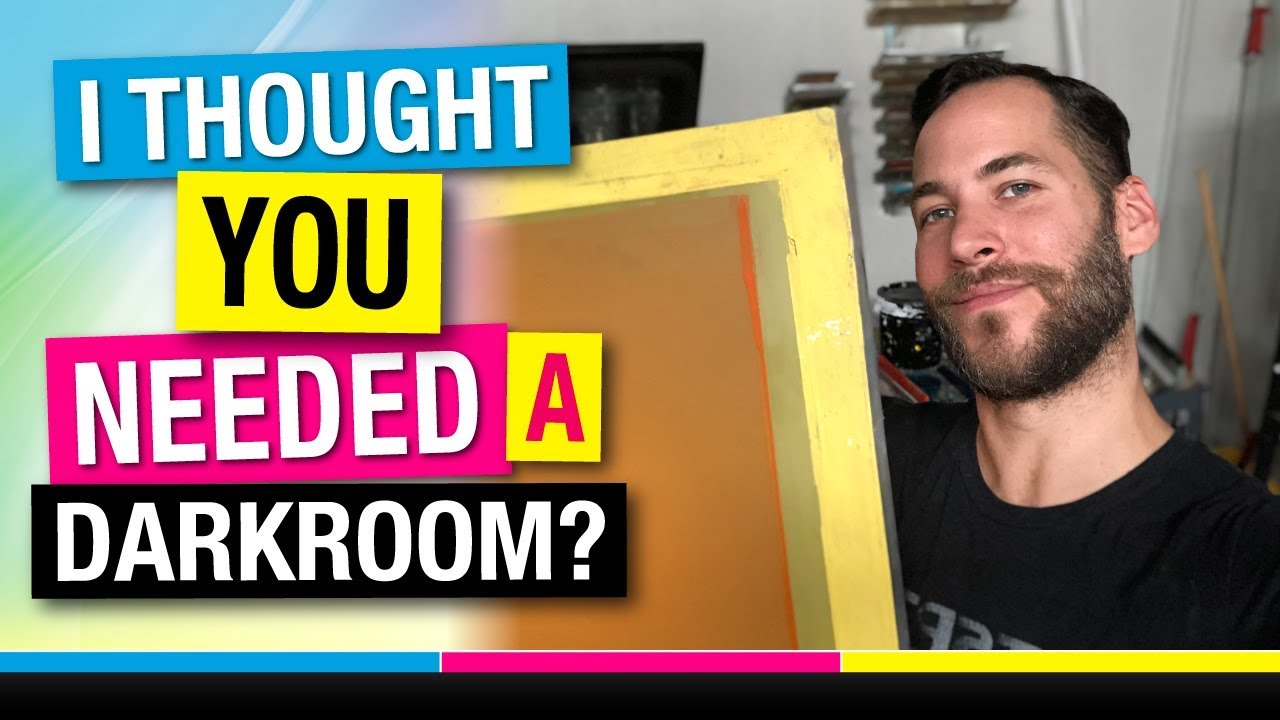 Why You NEED A Darkroom For Screen Printing