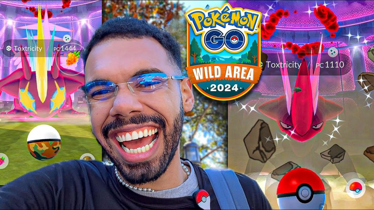 SÁFARI: AREA SELVAGEM COMEÇOU... EM BUSCA DO NOVO ✨SHINY✨ GIGANTAMAX!! #pokemongo