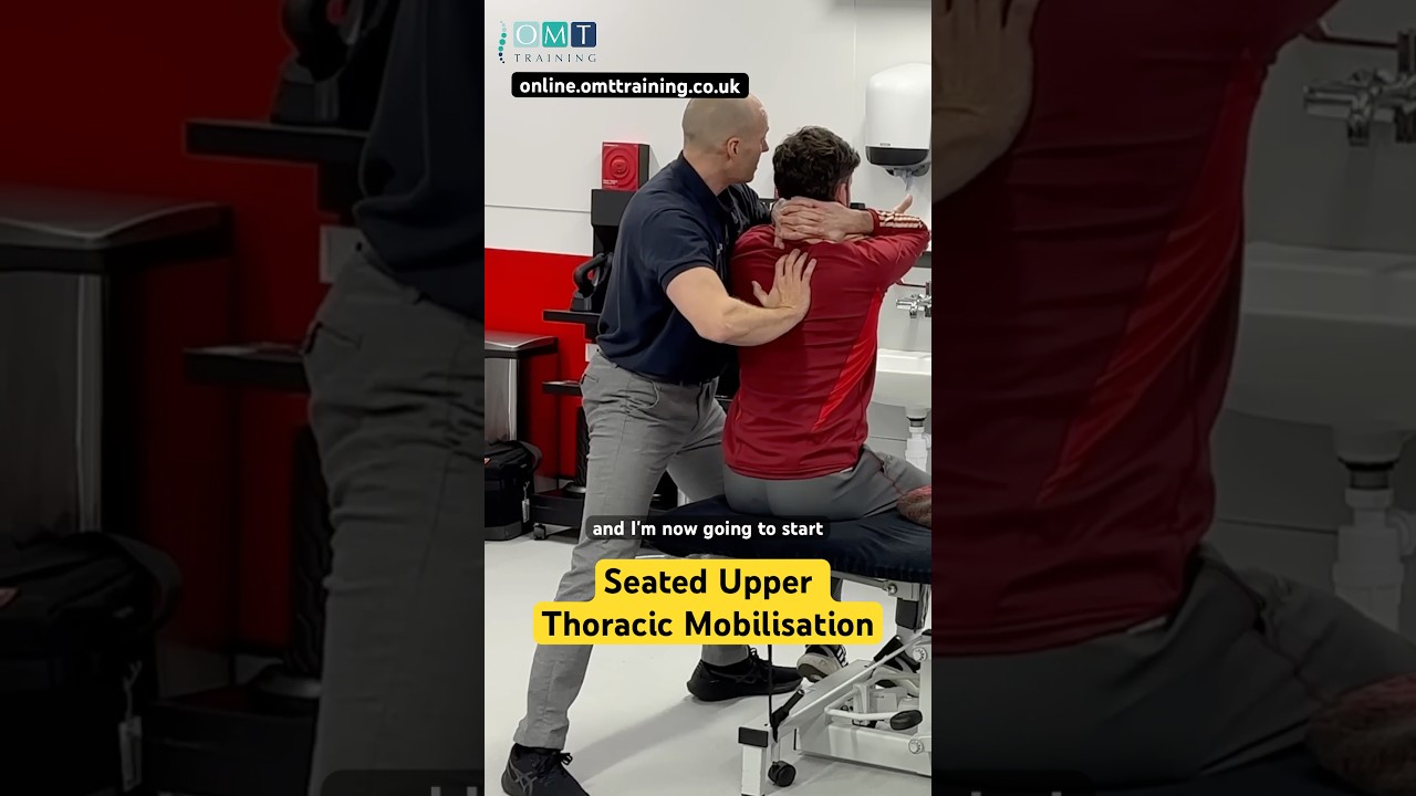 Gentle Upper Thoracic Mobilisation for #BackPain Relief