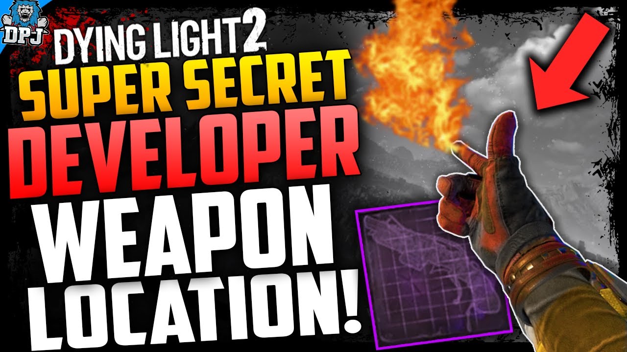 Dying Light 2: SECRET DEVELOPER WEAPON LOCATION - Left Finger Of gloVa - Dev Room Easter Egg Guide