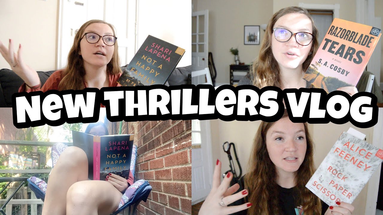 Reading NEW Thriller Books 🔪 // reading vlog 2021