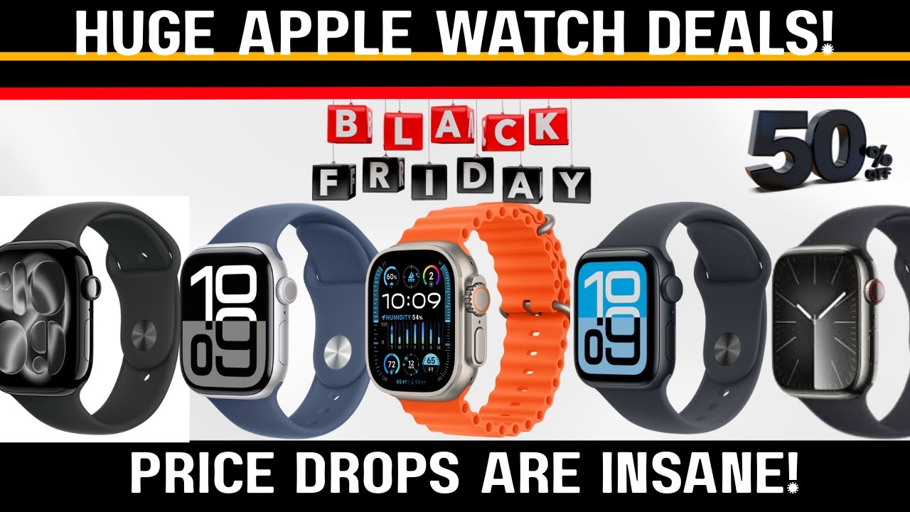 Лучшие предложения Apple Watch в Черную пятницу 2025 года #blackfriday2025
