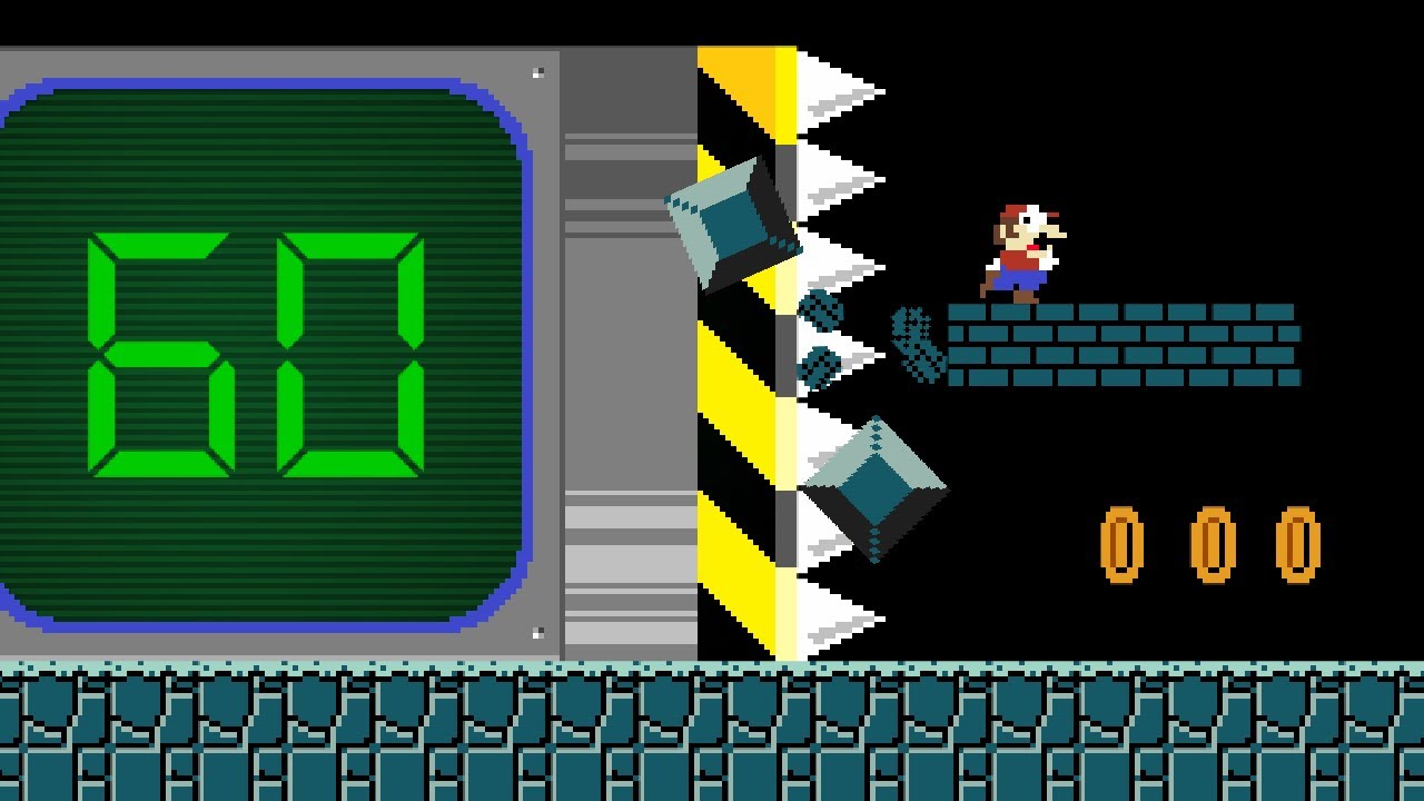 Mario has 60 seconds to Escape!