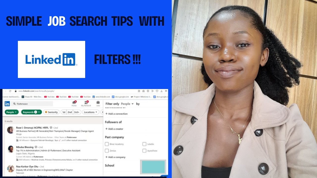 Simple Job Search Tips with LinkedIn Filters (Targeted Job Hunt Strategy for 2025)