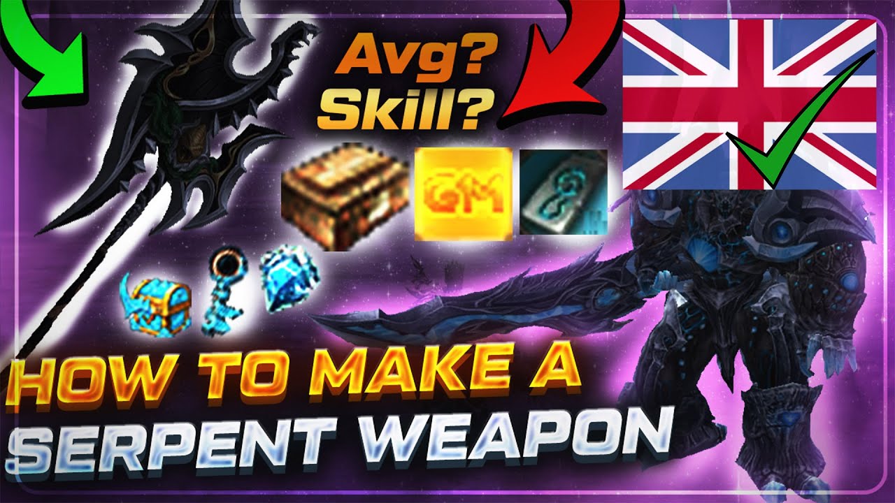 HOW TO CRAFT THE SERPENT WEAPONS? | BOSS LOCATİONS | Alastor | Wiki | 21.2 UPDATE | #Metin2 SHAITAN