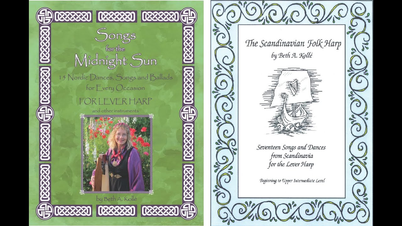 Songs for the Midnight Sun + Scandinavian Folk Harp by Beth A Kolle - The Michigan Harpist