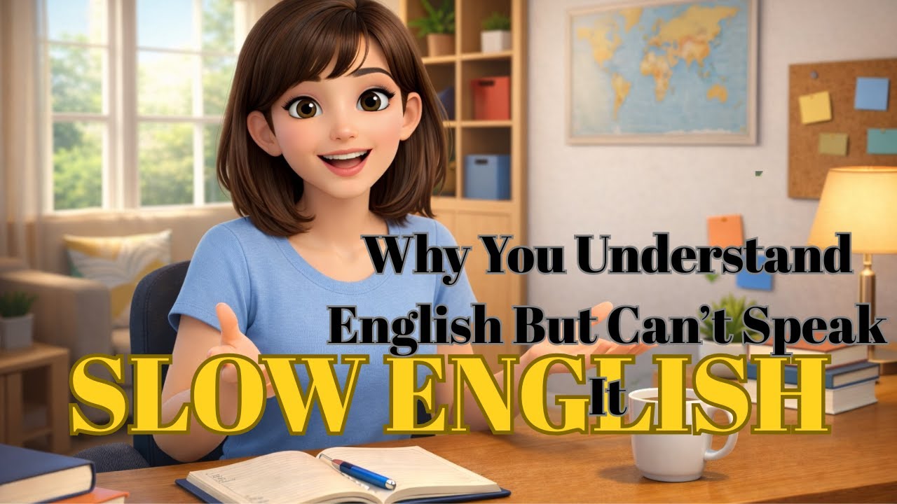 Why You Understand English But Can’t Speak It  (A2-B1)