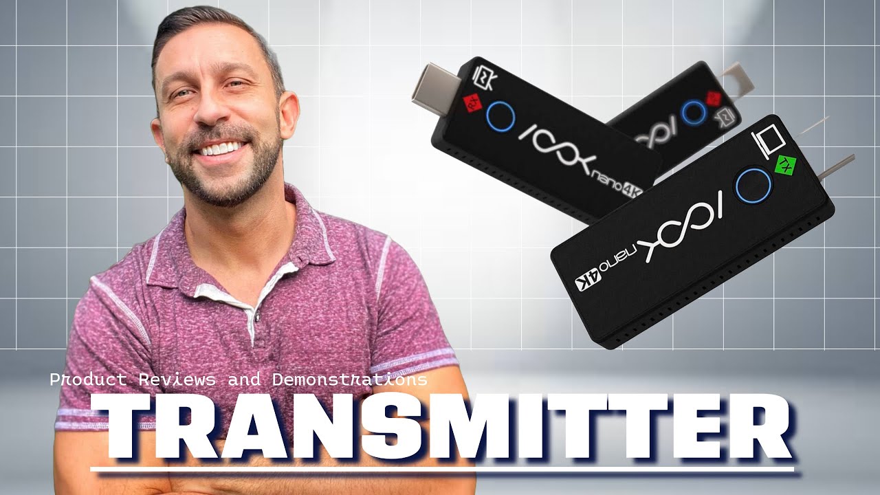 Best Wireless 4K HDMI transmitter and Receiver, RGBlink Ask Nano 4K wireless stream seamlessly