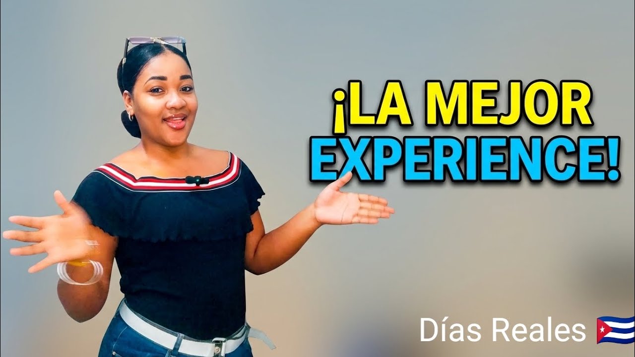 Estoy feliz por mi hija en CUBA.