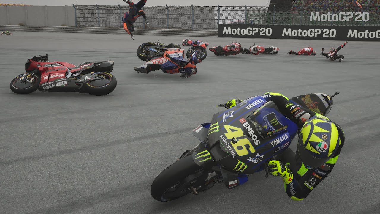 RUSUH ROSSI MENJATHKAN SEMUA PEMBALAP DENGAN SANGAT BRUTAL, MARQUEZ JUGA TAK LUPUT