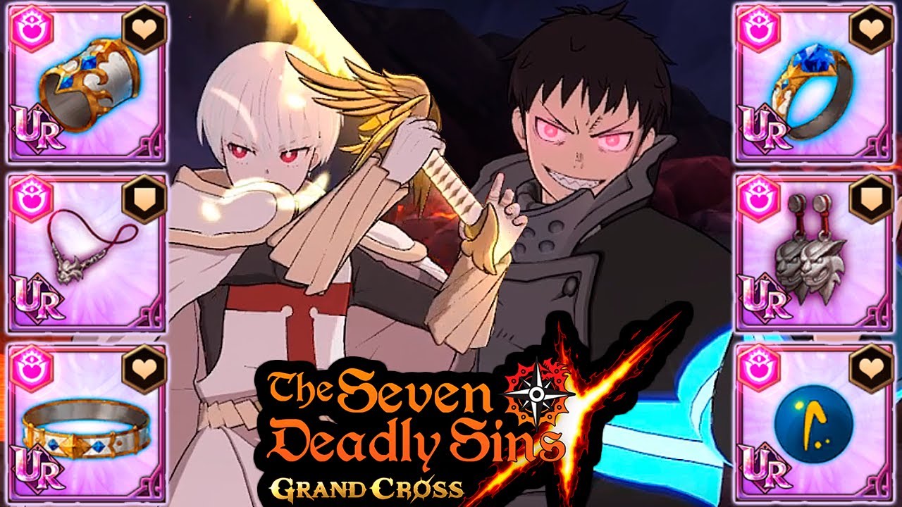 COLAB FIRE FORCE NO PVP ELITE COM EQUIPAMENTOS UR! - The Seven Deadly Sins Grand Cross