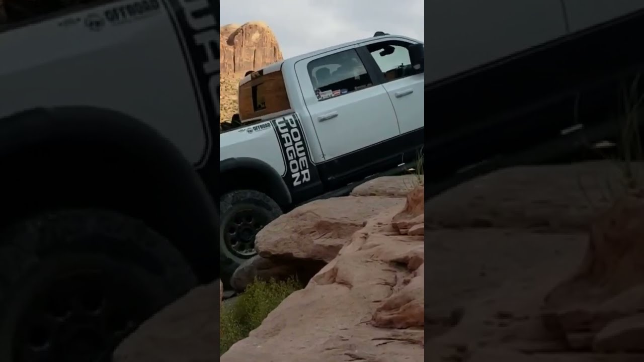Power Wagon - Moab Rim Trail -   Fullsize Invasion 2020
