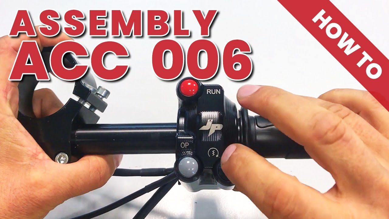 How to assembly Jetprime ACC 006 Throttle twist grip for Ducati