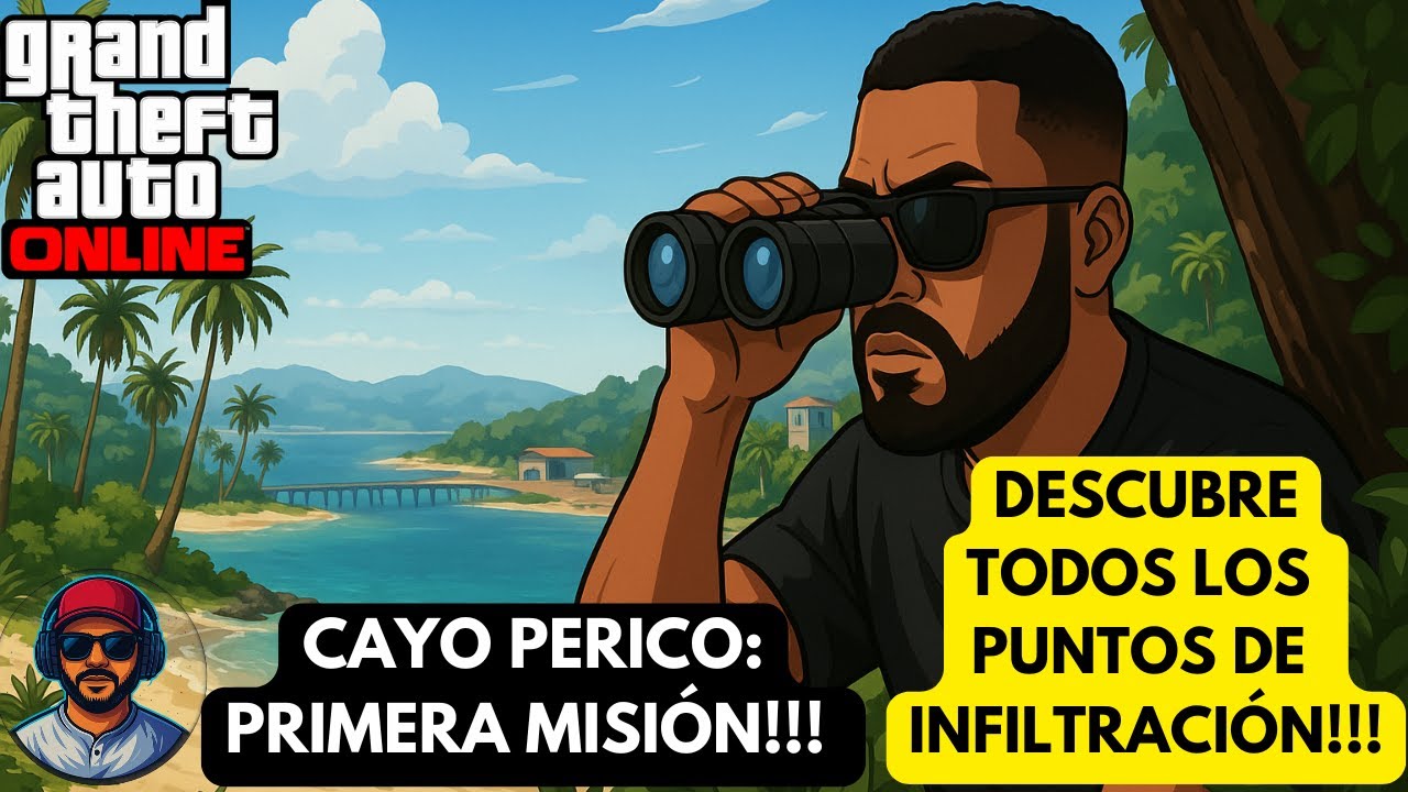 Cómo empezar el Golpe al Cayo Perico | Explora TODOS los puntos de infiltración en GTA Online