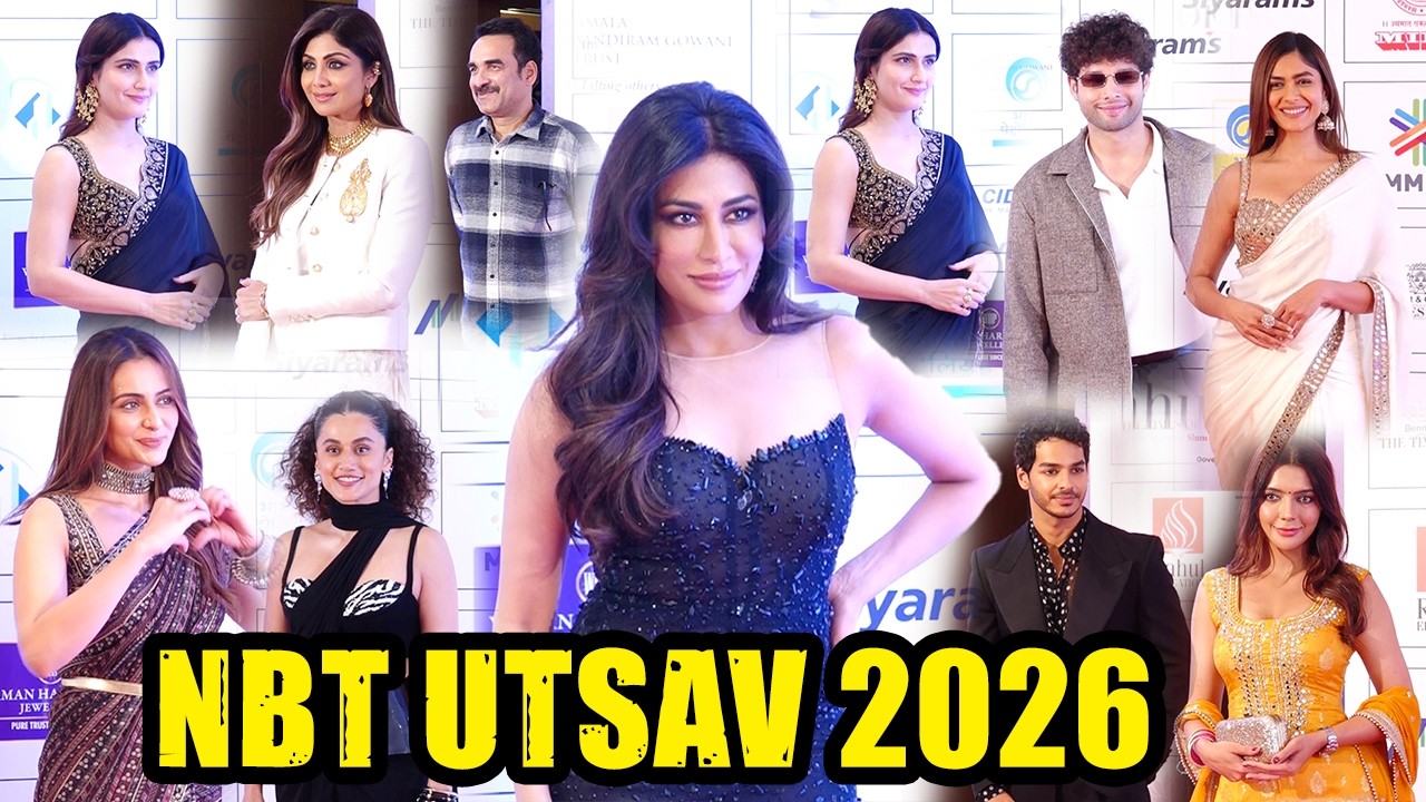 NBT Utsab 2026: Shilpa Shetty,Aryan Khan, Rakul Preet Singh, Sunny Deol,Mrunal Thakur& Others
