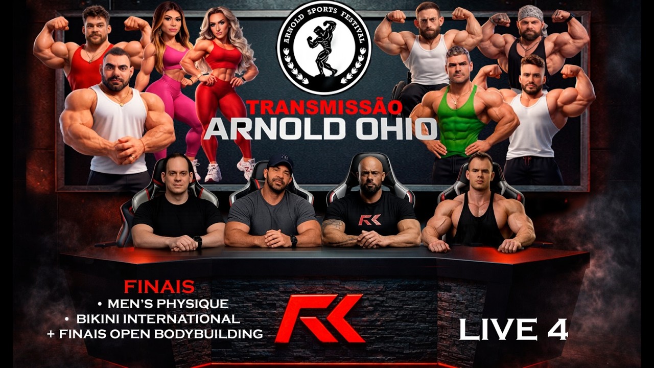 ARNOLD OHIO 2026! FINAIS OPEN! + FINAIS: Wheelchair, Men’s Physique & Bikini