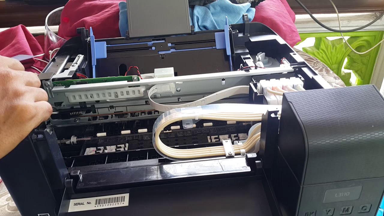 Устранение мигания всех индикаторов на Epson L3110 | Ремонт с первого раза