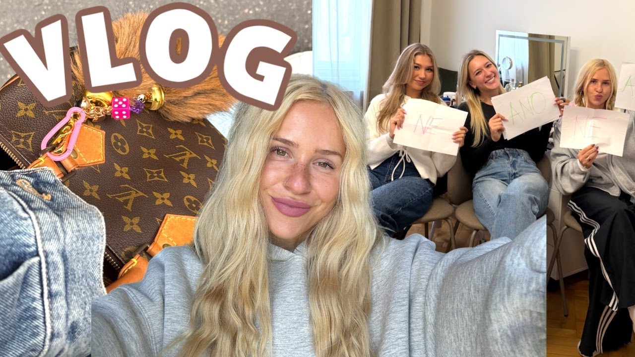 třídíme s holkama šatník | VLOG